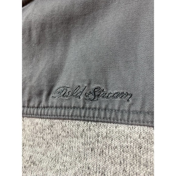 Field & Stream Men’s Jacket Quarter Zip Gray Sz XLT - Picture 15 of 16